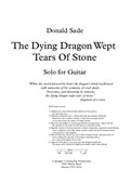 The Dying Dragon Wept Tears Of Stone